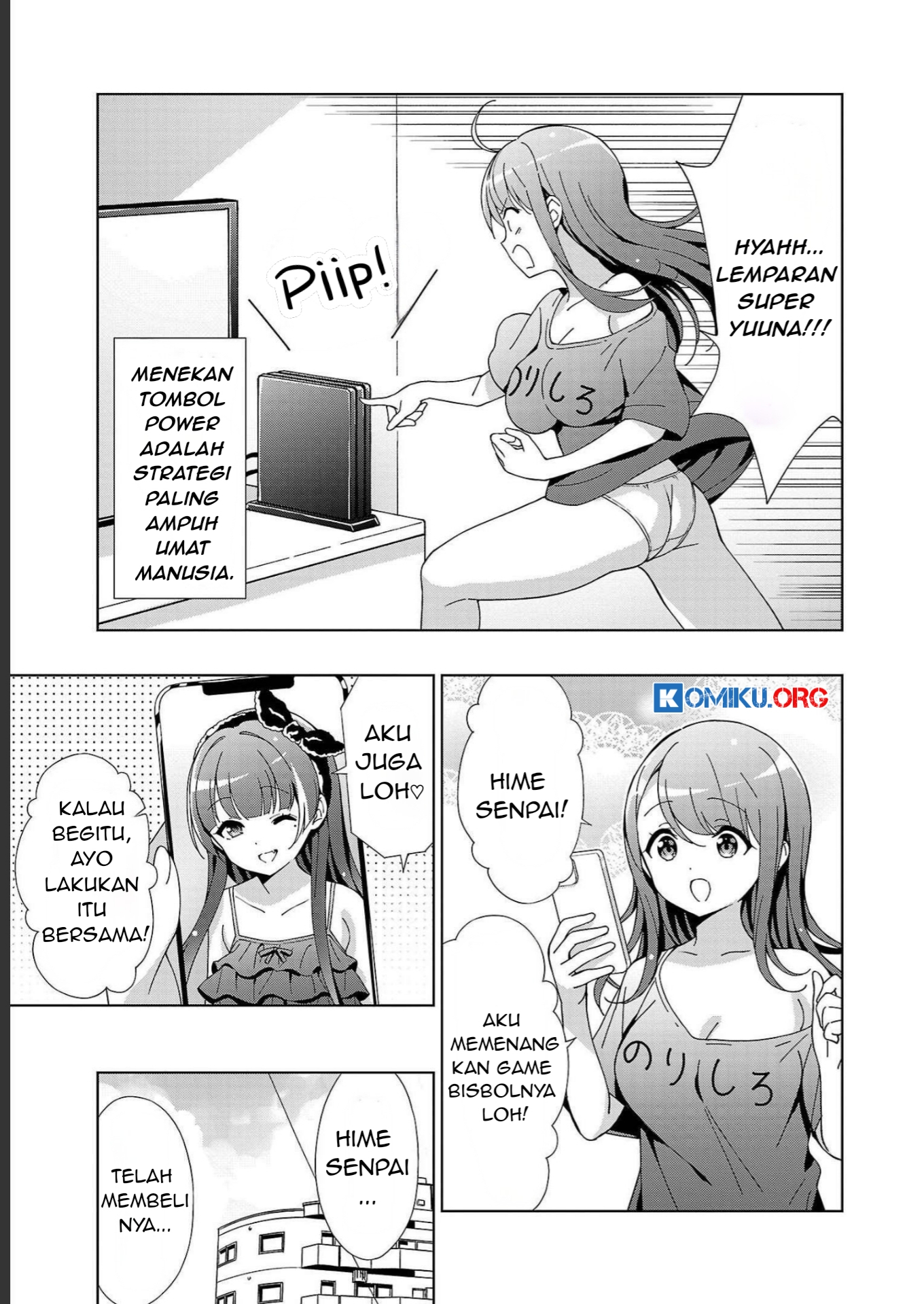 Onee-chan wa Game o Suruto Hito ga Kawaru Onee-chan Chapter 23 Gambar 8