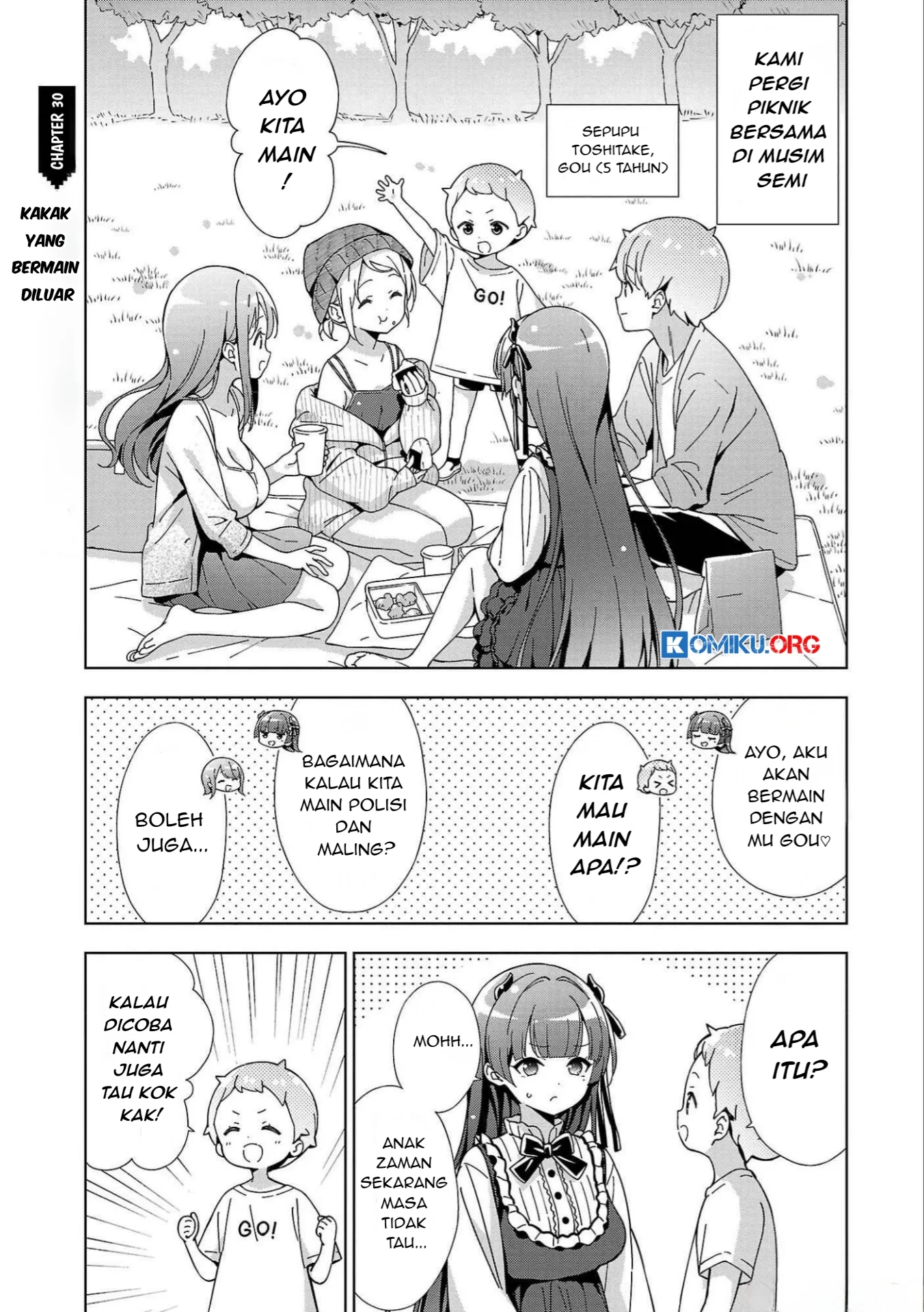 Manga Onee-chan wa Game o Suruto Hito ga Kawaru Onee-chan Chapter 30 gambar nomor 2
