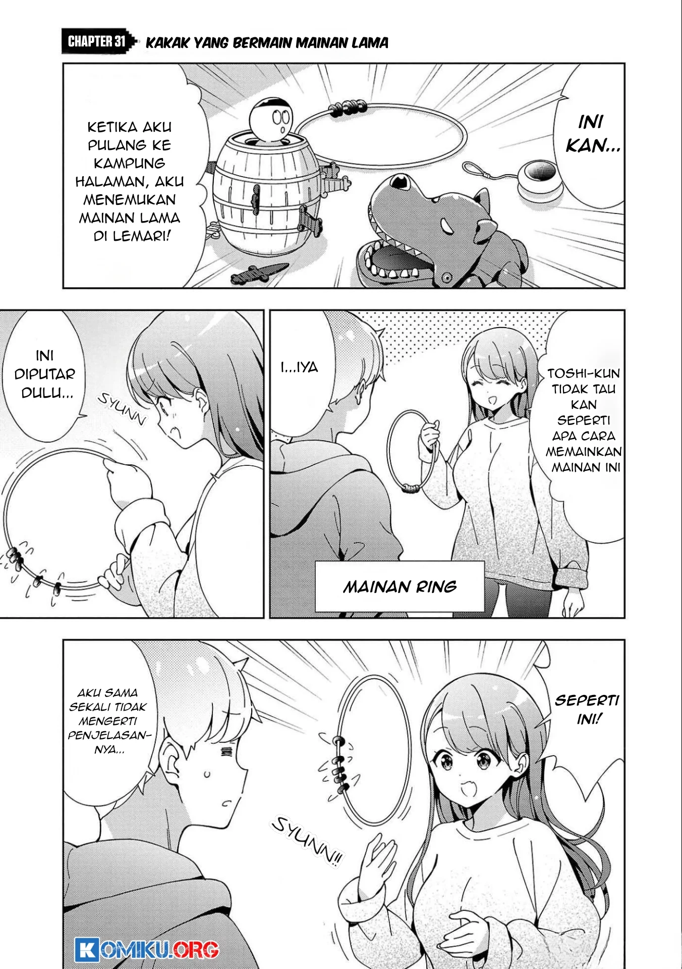 Manga Onee-chan wa Game o Suruto Hito ga Kawaru Onee-chan Chapter 31 gambar nomor 2