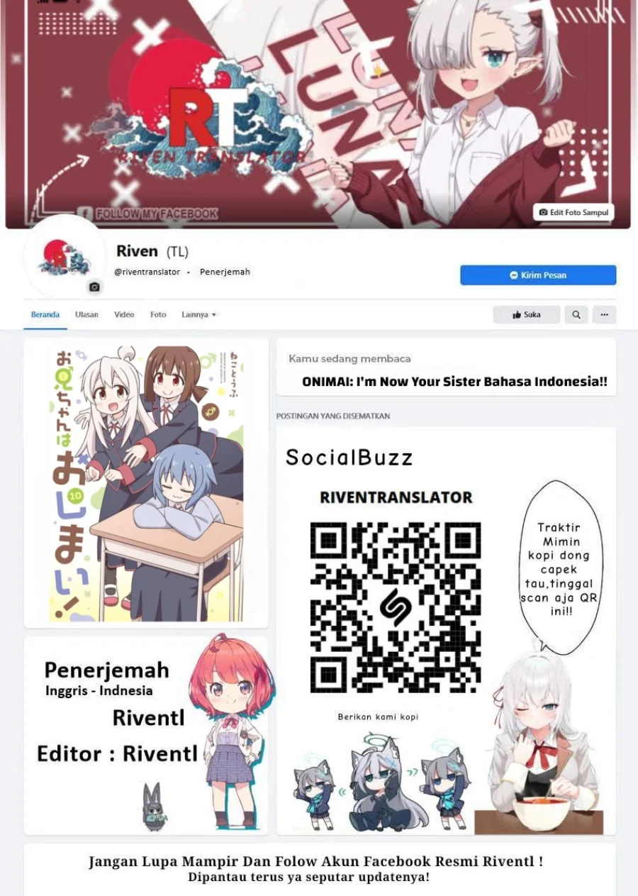 Manga Onii-chan wa Oshimai Chapter 106 gambar nomor 2