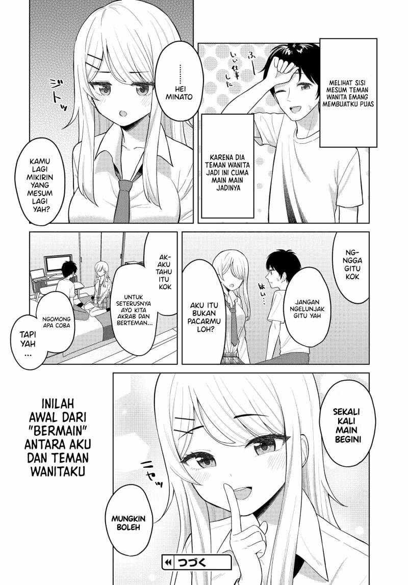 Onna Tomodachi wa Tanomeba Igaito Yarasete Kureru Chapter 01 Gambar 33