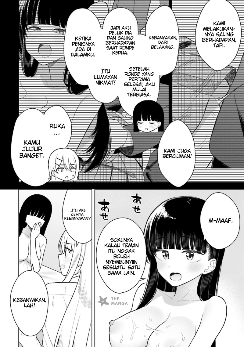 Onna Tomodachi wa Tanomeba Igaito Yarasete Kureru Chapter 15 Gambar 9