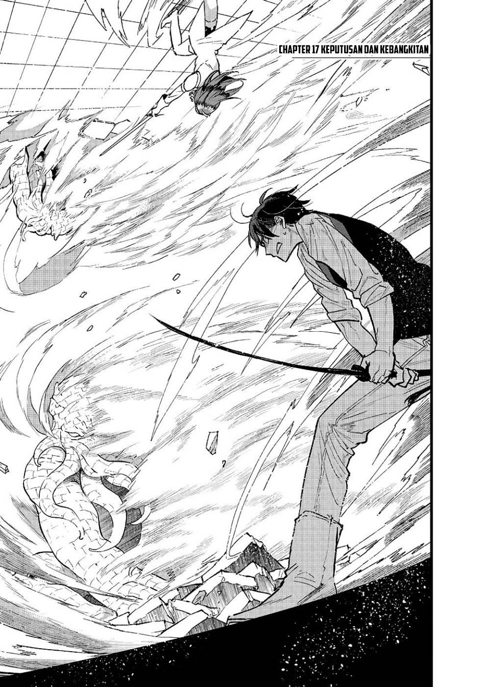 Manga Ore, Yuusha janai desu kara. – VR Sekai no Chouten ni Kunrin Seshi Otoko. Tenseishi, Level 1 no Mushoku kara Restart suru Chapter 17 gambar nomor 2