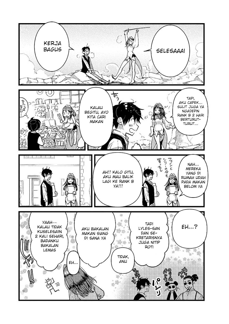 Ore, Yuusha janai desu kara. – VR Sekai no Chouten ni Kunrin Seshi Otoko. Tenseishi, Level 1 no Mushoku kara Restart suru Chapter 18 Gambar 17