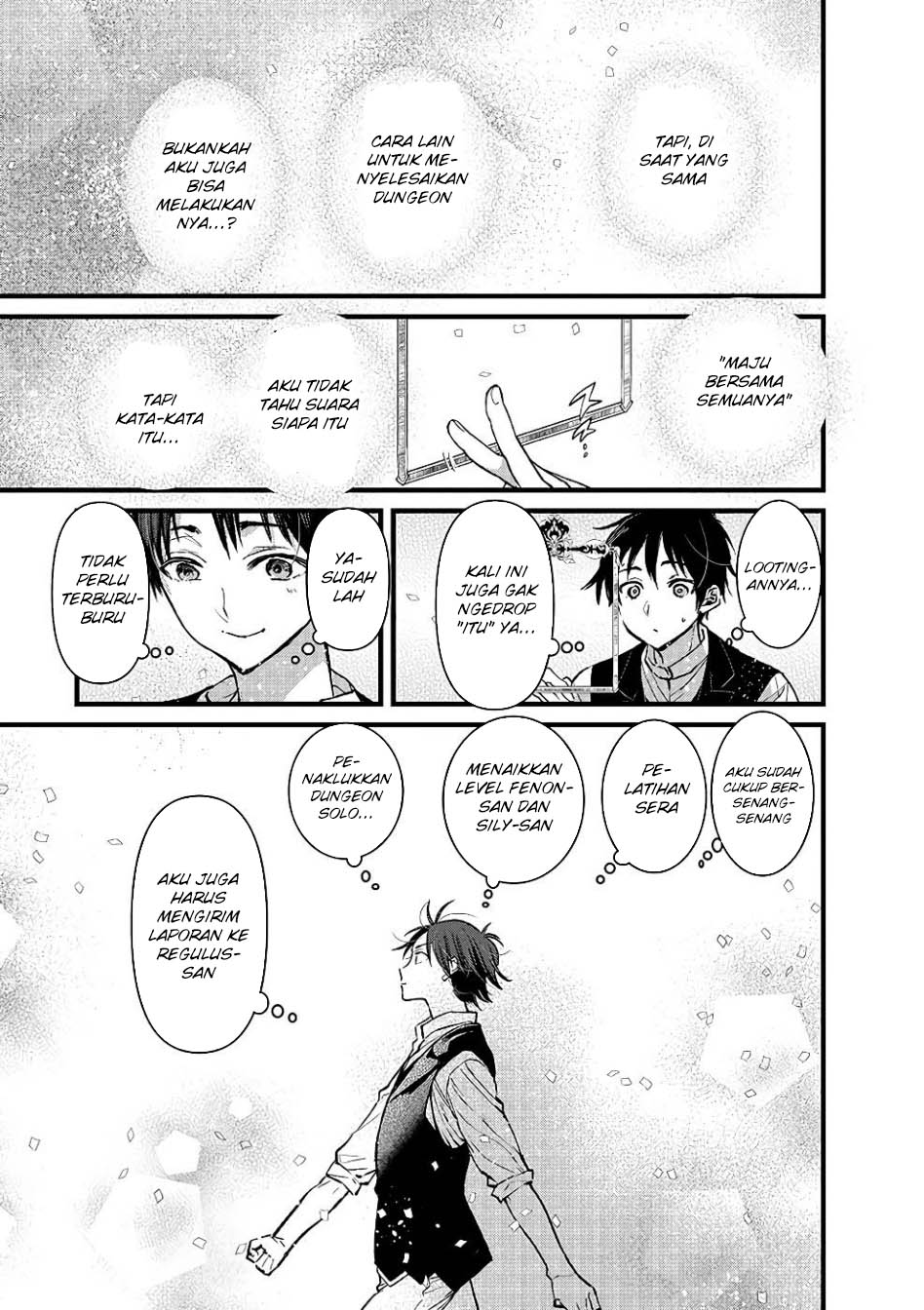 Ore, Yuusha janai desu kara. – VR Sekai no Chouten ni Kunrin Seshi Otoko. Tenseishi, Level 1 no Mushoku kara Restart suru Chapter 18 Gambar 22