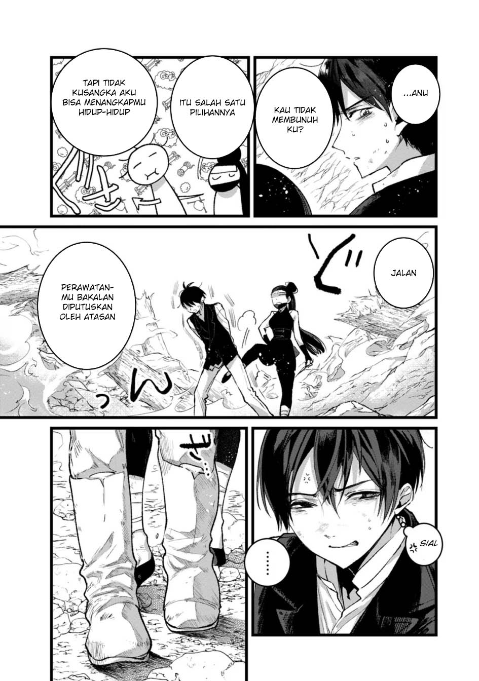 Ore, Yuusha janai desu kara. – VR Sekai no Chouten ni Kunrin Seshi Otoko. Tenseishi, Level 1 no Mushoku kara Restart suru Chapter 30 Gambar 34