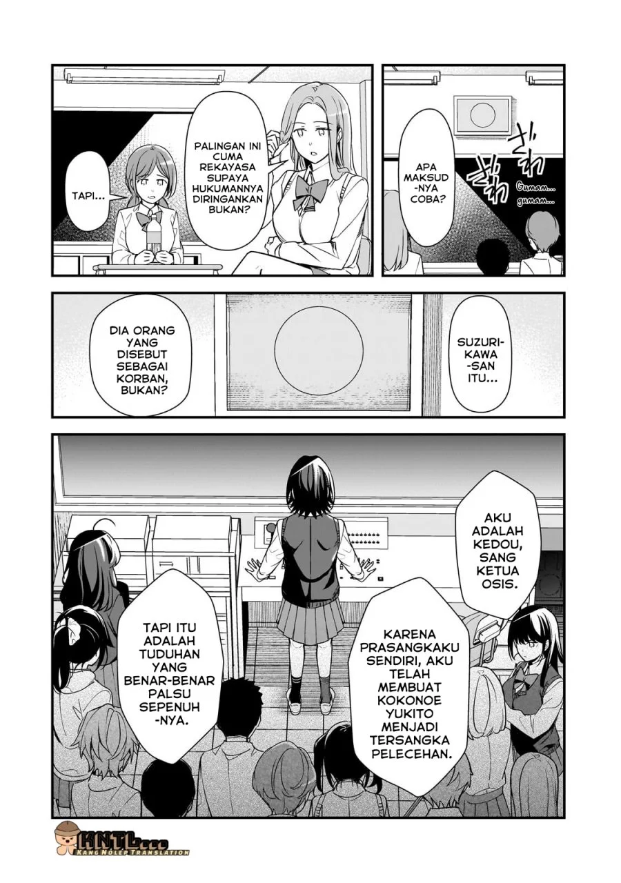 Ore ni Trauma wo Ataeta Joshi-tachi ga Chirachira Mitekuru kedo, Zannen desu ga Teokure desu Chapter 27 Gambar 23