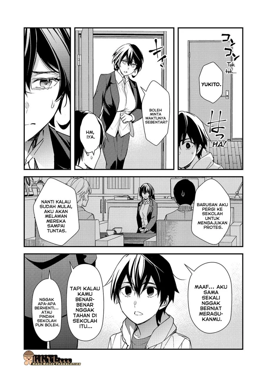 Ore ni Trauma wo Ataeta Joshi-tachi ga Chirachira Mitekuru kedo, Zannen desu ga Teokure desu Chapter 27 Gambar 6