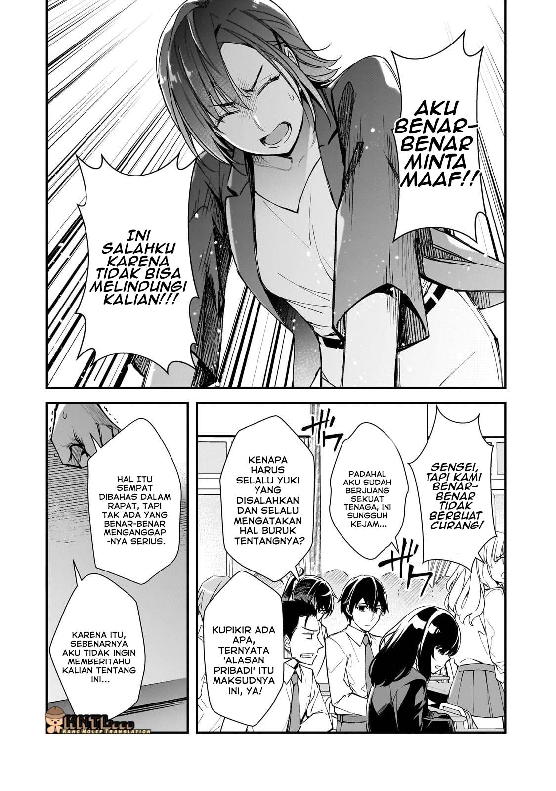 Ore ni Trauma wo Ataeta Joshi-tachi ga Chirachira Mitekuru kedo, Zannen desu ga Teokure desu Chapter 22 Gambar 23