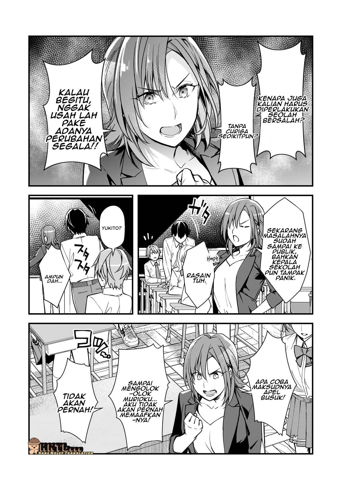 Ore ni Trauma wo Ataeta Joshi-tachi ga Chirachira Mitekuru kedo, Zannen desu ga Teokure desu Chapter 22 Gambar 25