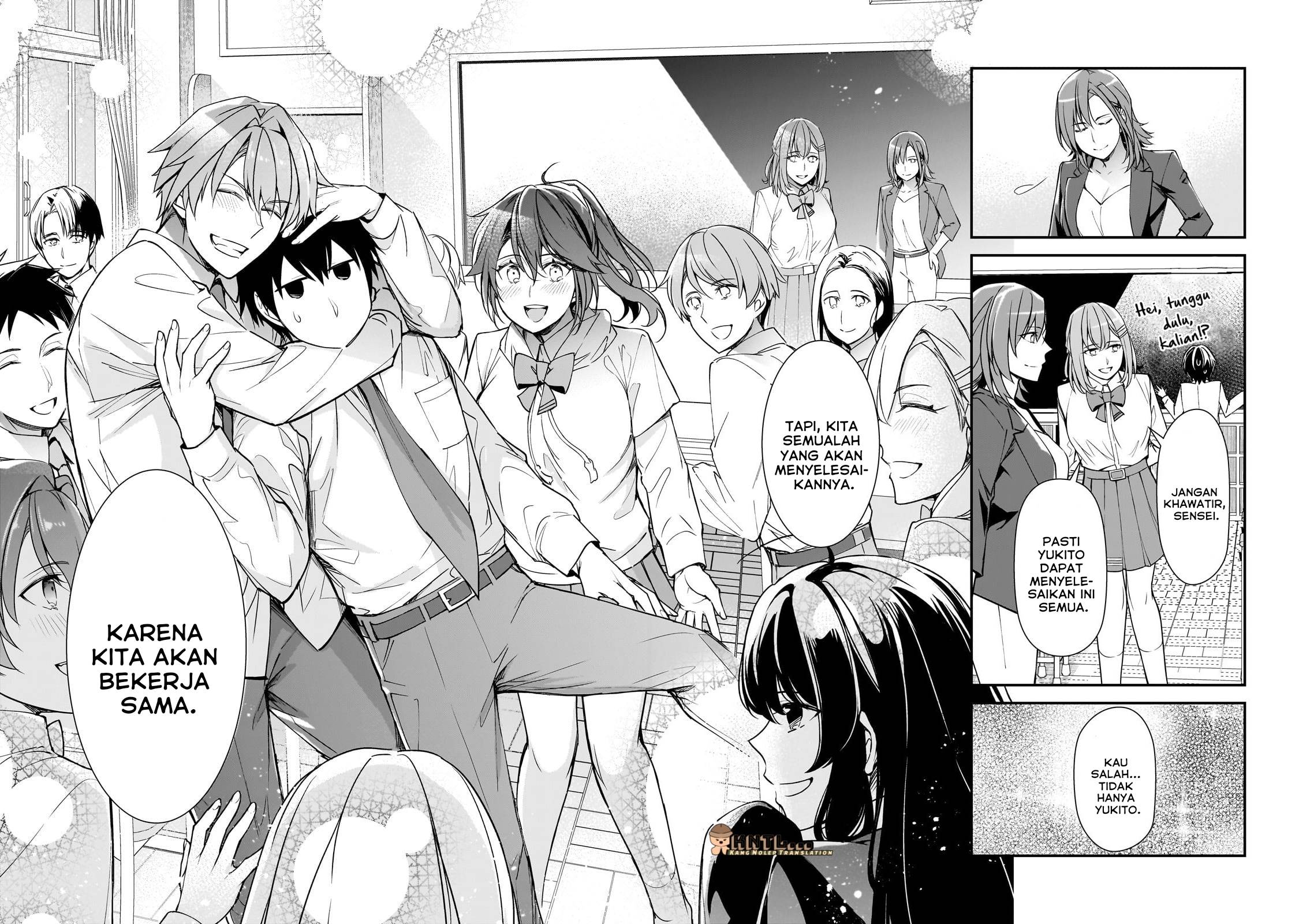 Ore ni Trauma wo Ataeta Joshi-tachi ga Chirachira Mitekuru kedo, Zannen desu ga Teokure desu Chapter 22 Gambar 33