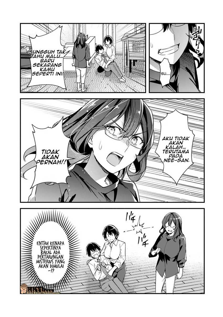 Ore ni Trauma wo Ataeta Joshi-tachi ga Chirachira Mitekuru kedo, Zannen desu ga Teokure desu Chapter 23 Gambar 23