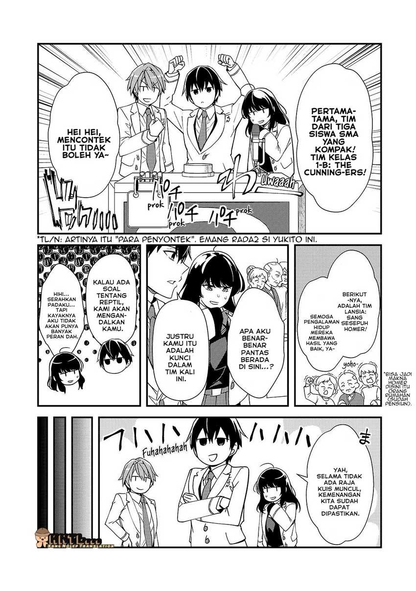 Ore ni Trauma wo Ataeta Joshi-tachi ga Chirachira Mitekuru kedo, Zannen desu ga Teokure desu Chapter 23 Gambar 3