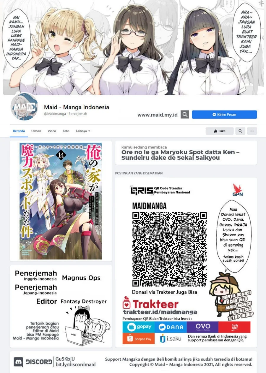 Manga Ore No Ie Ga Maryoku Spot Datta Ken: Sundeiru Dake De Sekai Saikyou Chapter 157 gambar nomor 2