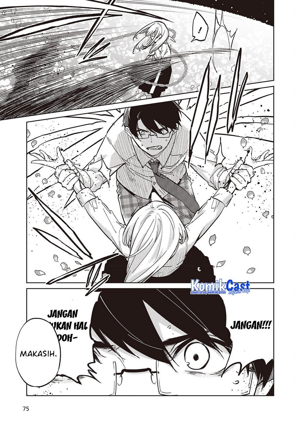 Oroka na Tenshi wa Akuma to Odoru Chapter 100 Gambar 13