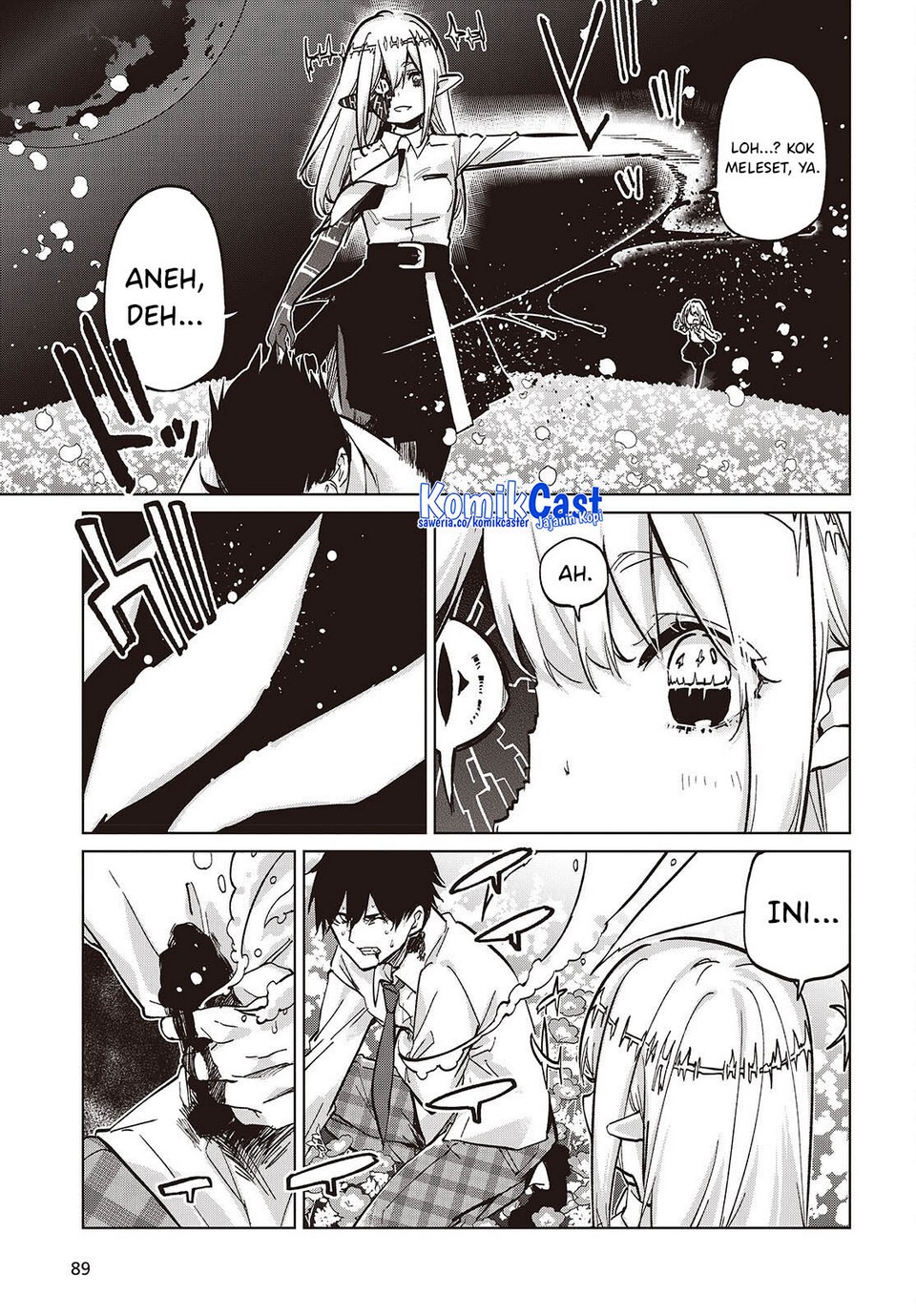 Oroka na Tenshi wa Akuma to Odoru Chapter 100 Gambar 26