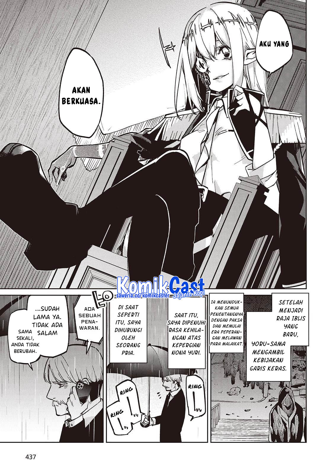 Oroka na Tenshi wa Akuma to Odoru Chapter 101 Gambar 9