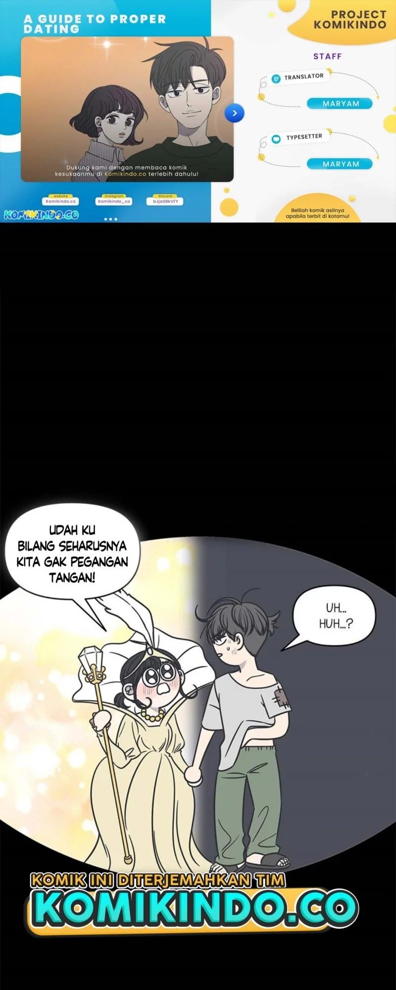 Komik A Guide to Proper Dating Chapter 101 gambar nomor 1