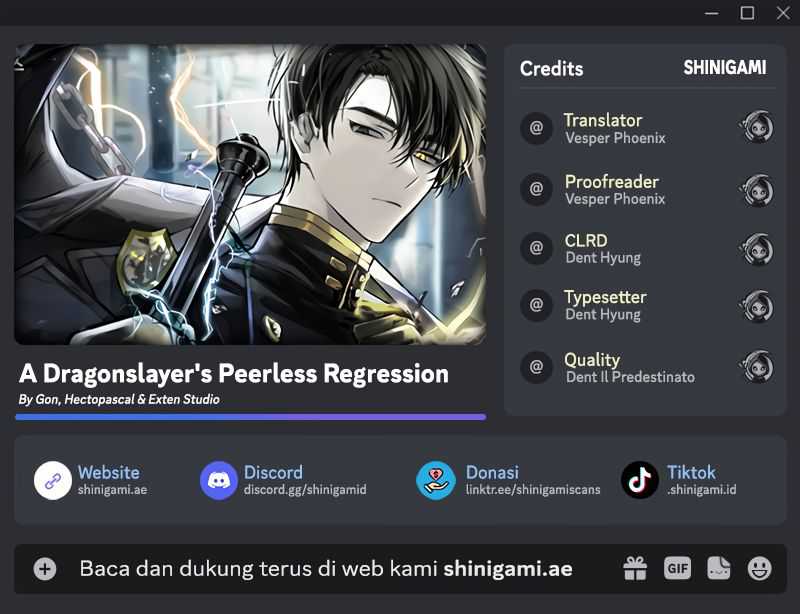 Komik A Dragonslayer’s Peerless Regression Chapter 12 gambar nomor 1