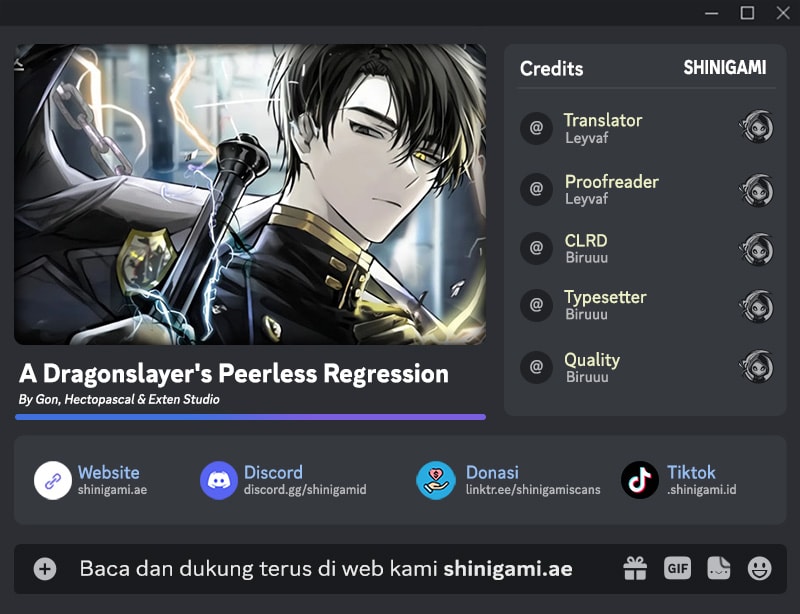 Komik A Dragonslayer’s Peerless Regression Chapter 41 gambar nomor 1