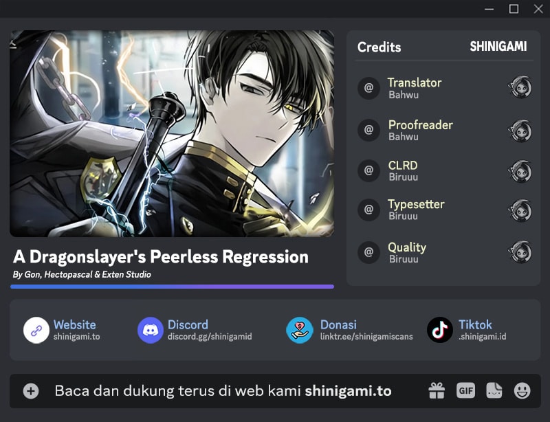 Komik A Dragonslayer’s Peerless Regression Chapter 43 gambar nomor 1