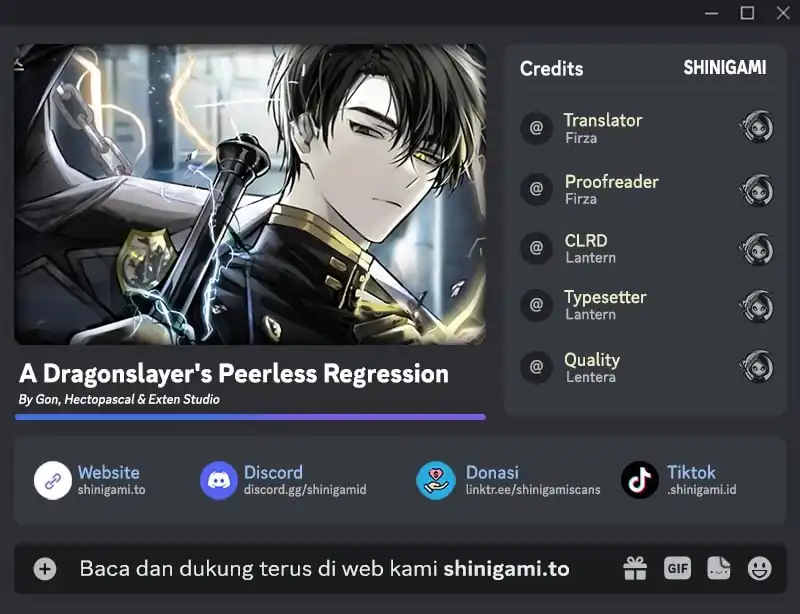 Komik A Dragonslayer’s Peerless Regression Chapter 56 gambar nomor 1