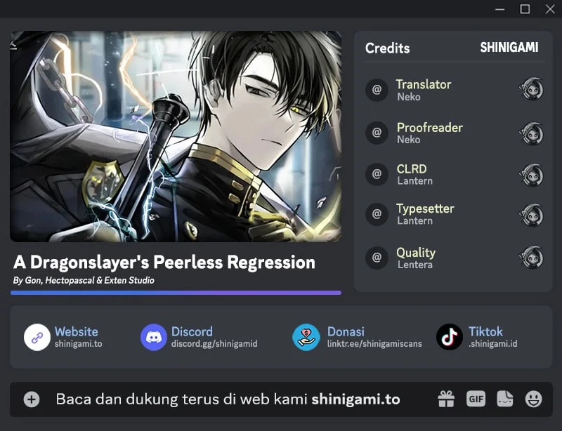 Komik A Dragonslayer’s Peerless Regression Chapter 59 gambar nomor 1