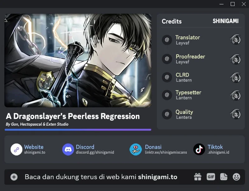 Komik A Dragonslayer’s Peerless Regression Chapter 62 gambar nomor 1