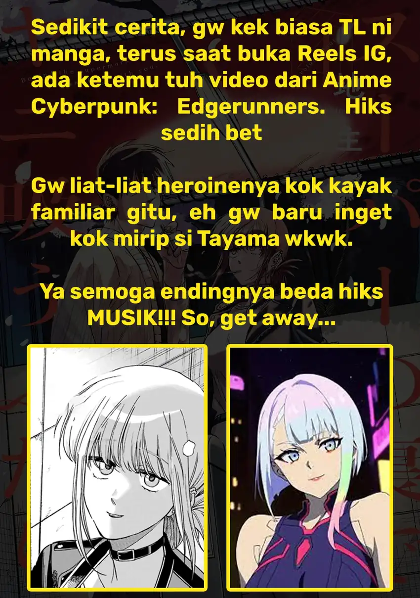 A Story About Smoking at the Back of the Supermarket Chapter 33.5 Gambar 31