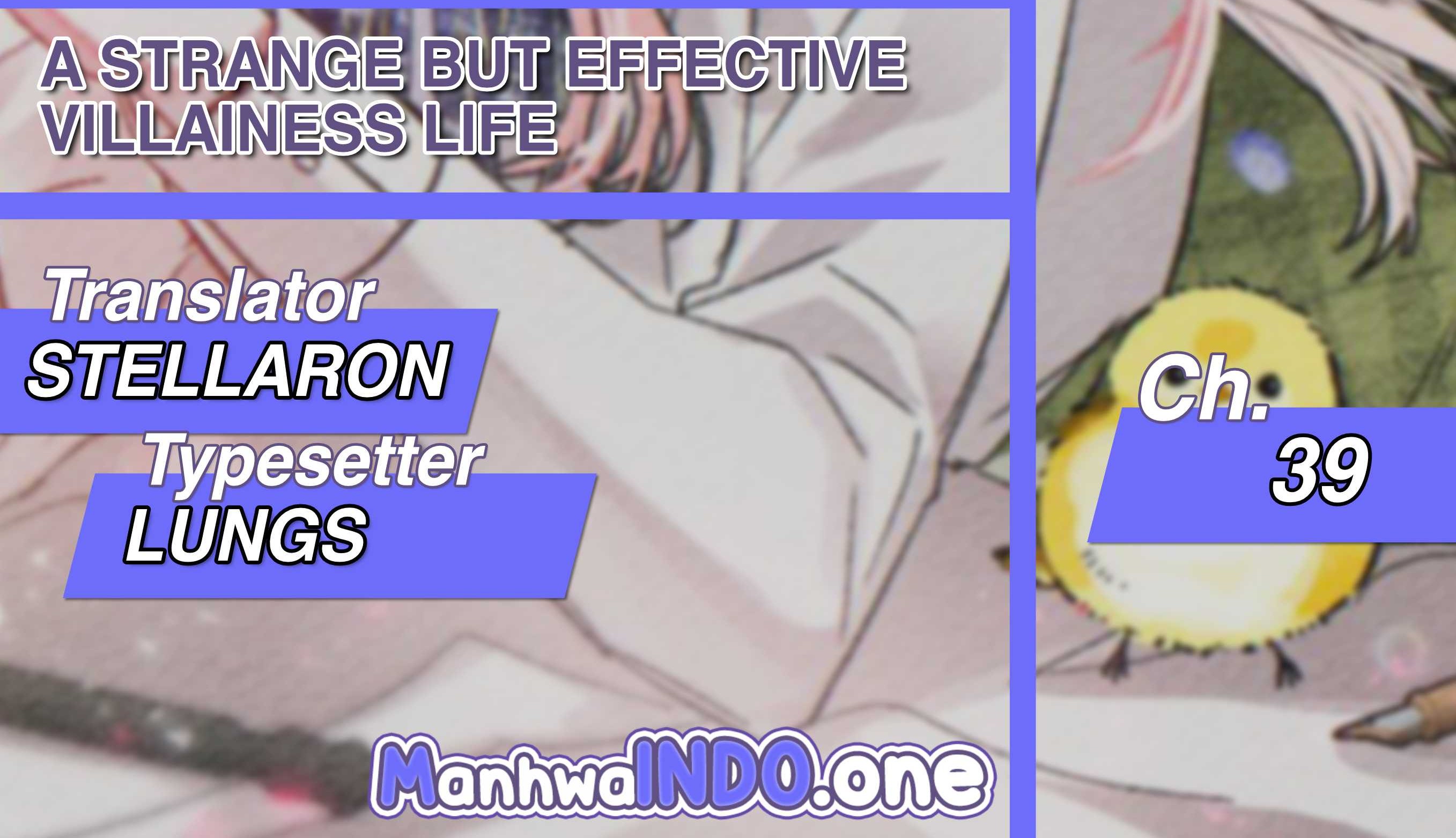 Manhwa A Strange But Effective Villainess Life Chapter 39 gambar nomor 2