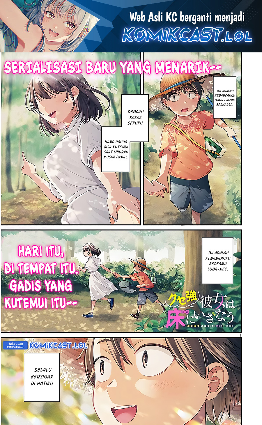 Manga A Quirky Girl Is Inviting Me to Bed Chapter 1 gambar nomor 2