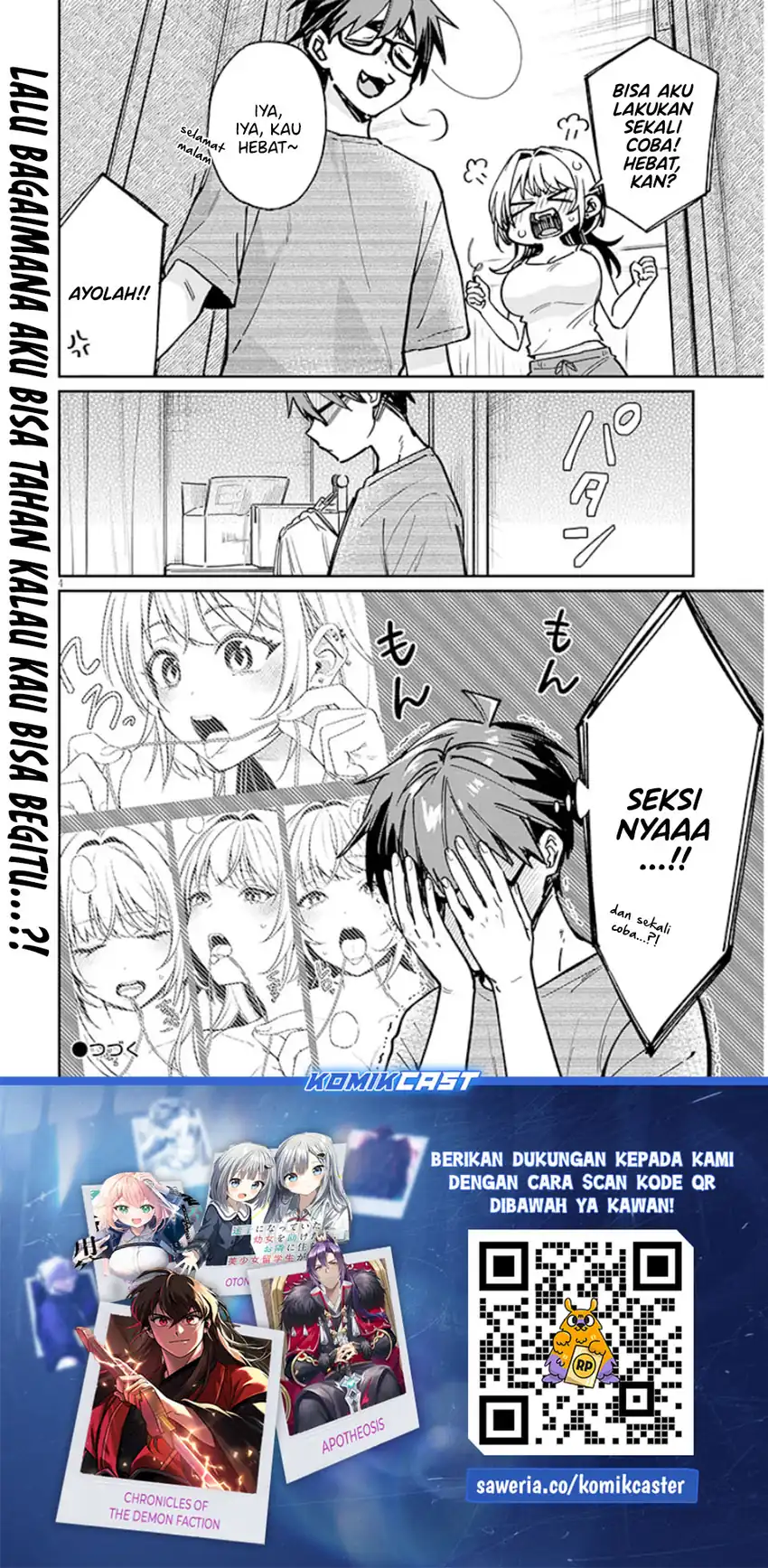 A Quirky Girl Is Inviting Me to Bed Chapter 12.5 Gambar 5