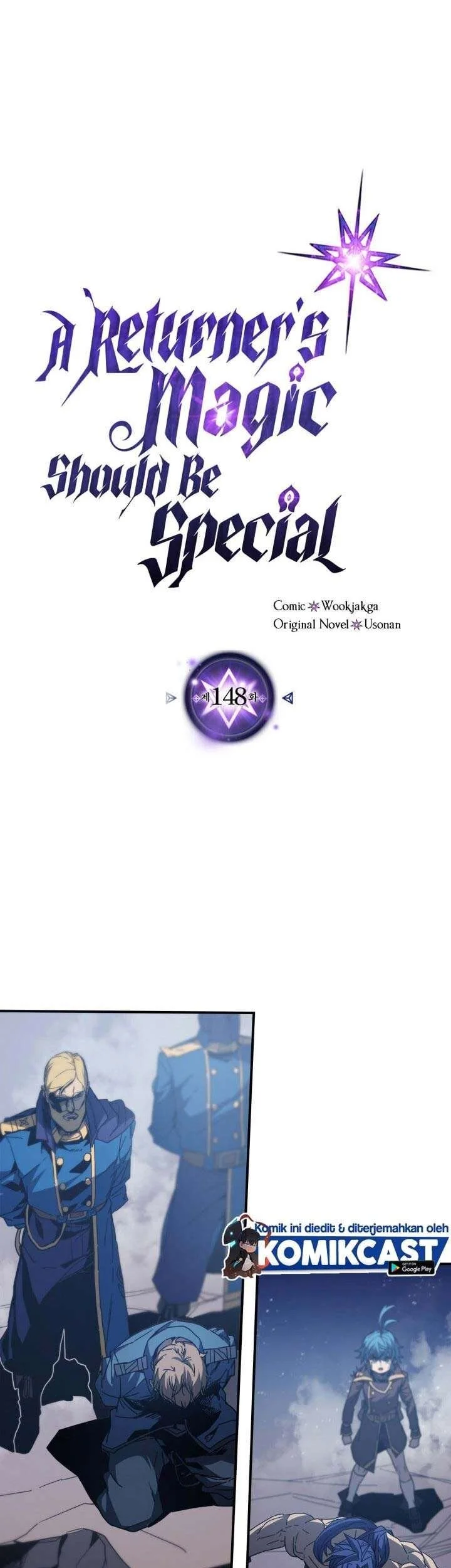 Komik A Returner's Magic Should Be Special Chapter 148 gambar nomor 1