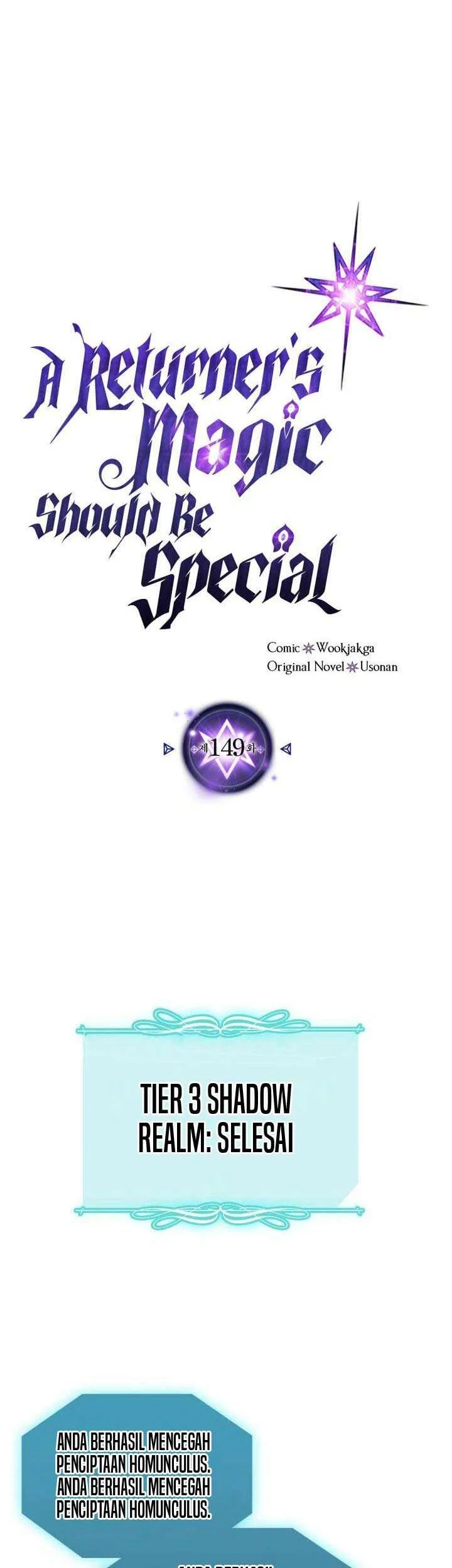 Komik A Returner's Magic Should Be Special Chapter 149 gambar nomor 1