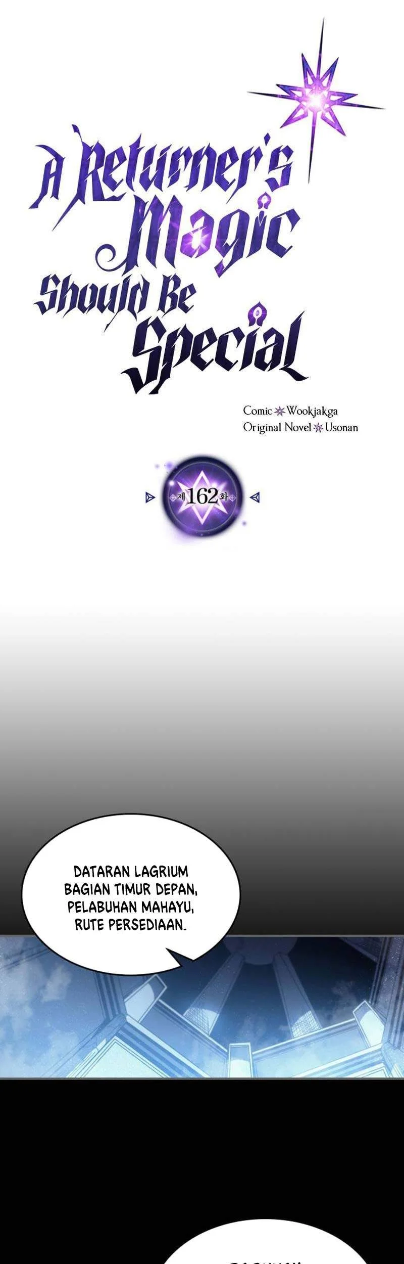 Komik A Returner's Magic Should Be Special Chapter 162 gambar nomor 1