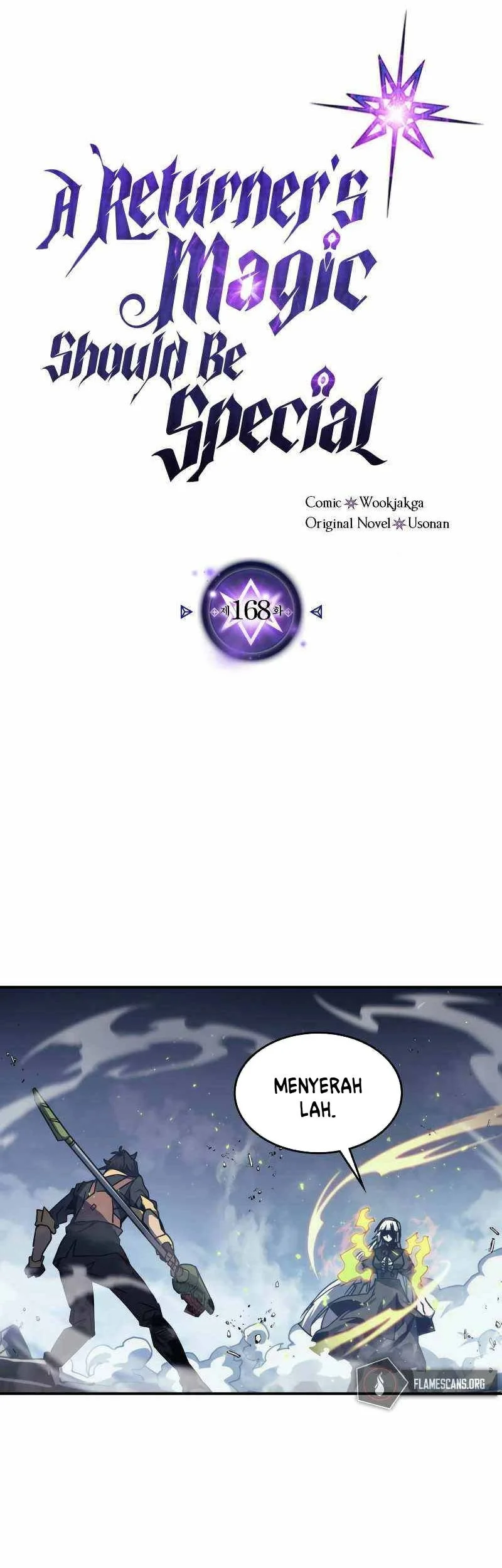 Komik A Returner's Magic Should Be Special Chapter 168 gambar nomor 1