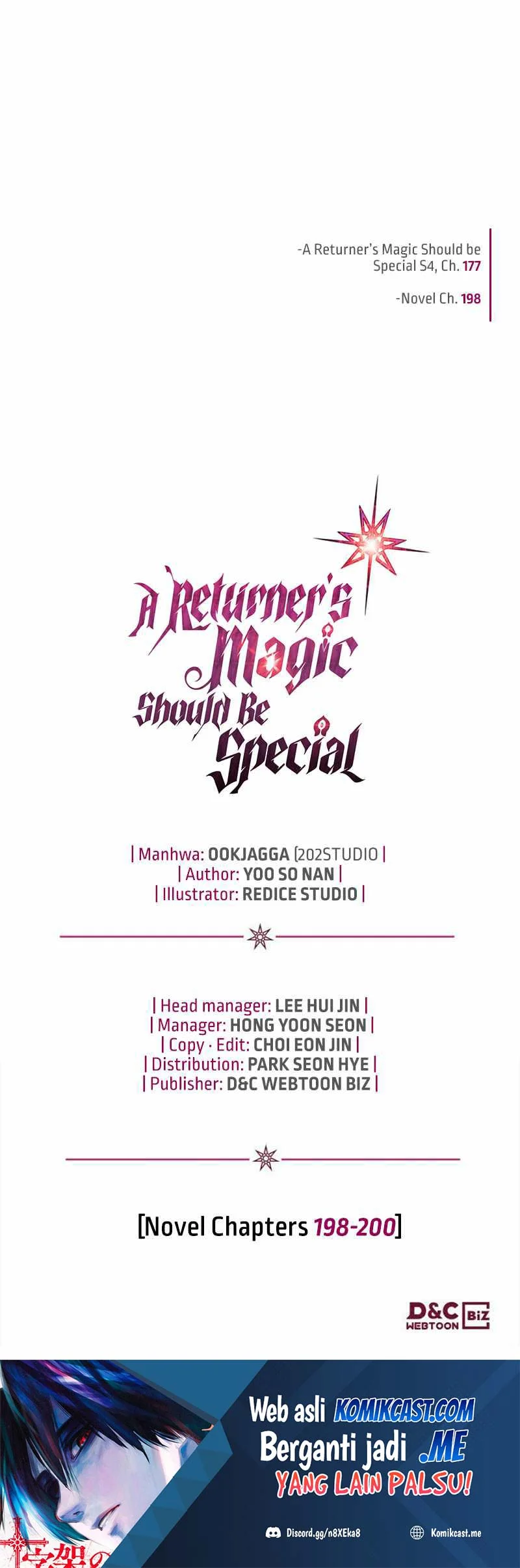 A Returner's Magic Should Be Special Chapter 177 Gambar 57