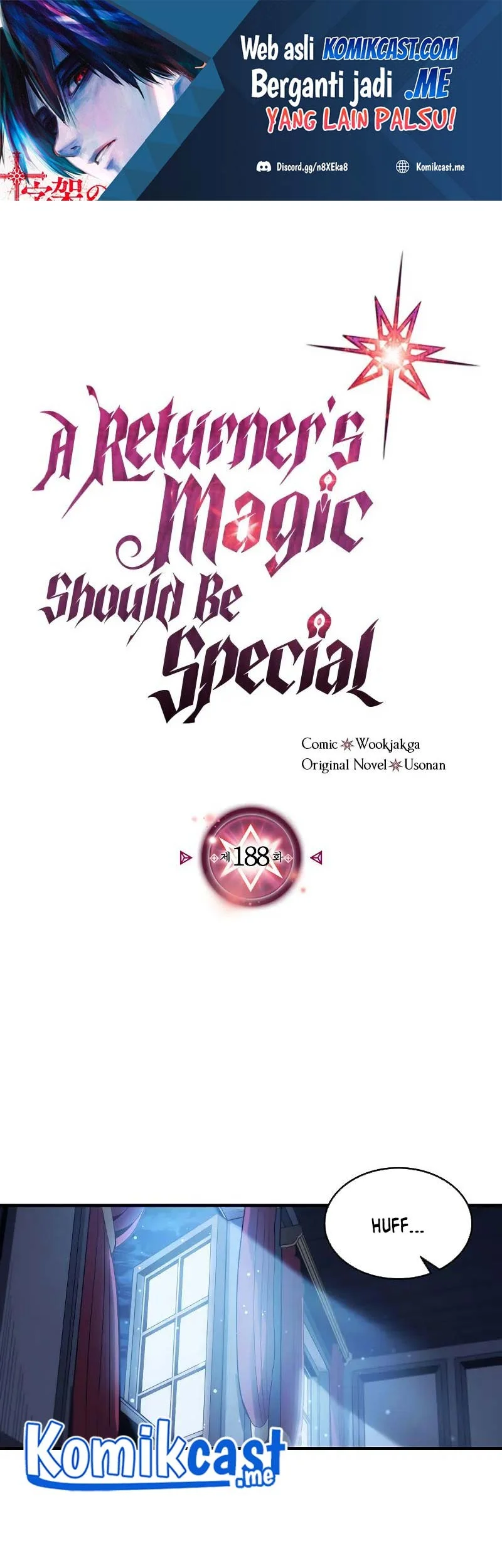 Komik A Returner's Magic Should Be Special Chapter 188 gambar nomor 1