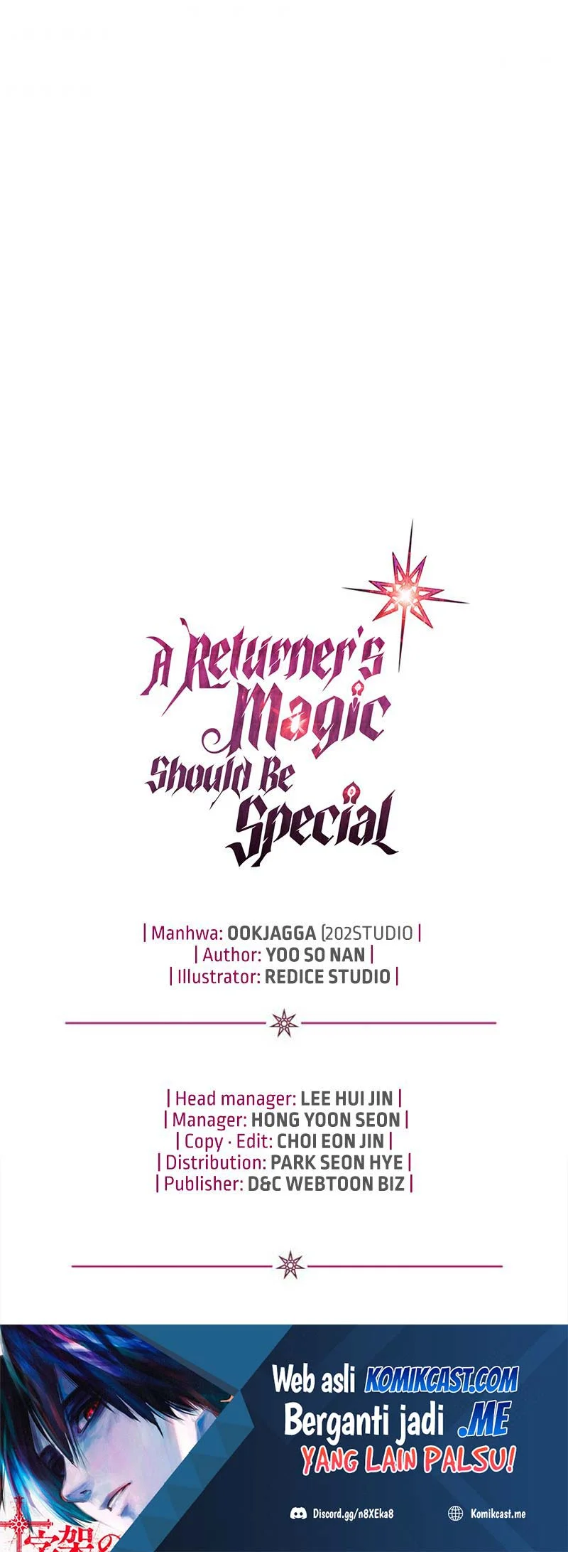 A Returner's Magic Should Be Special Chapter 190 Gambar 59