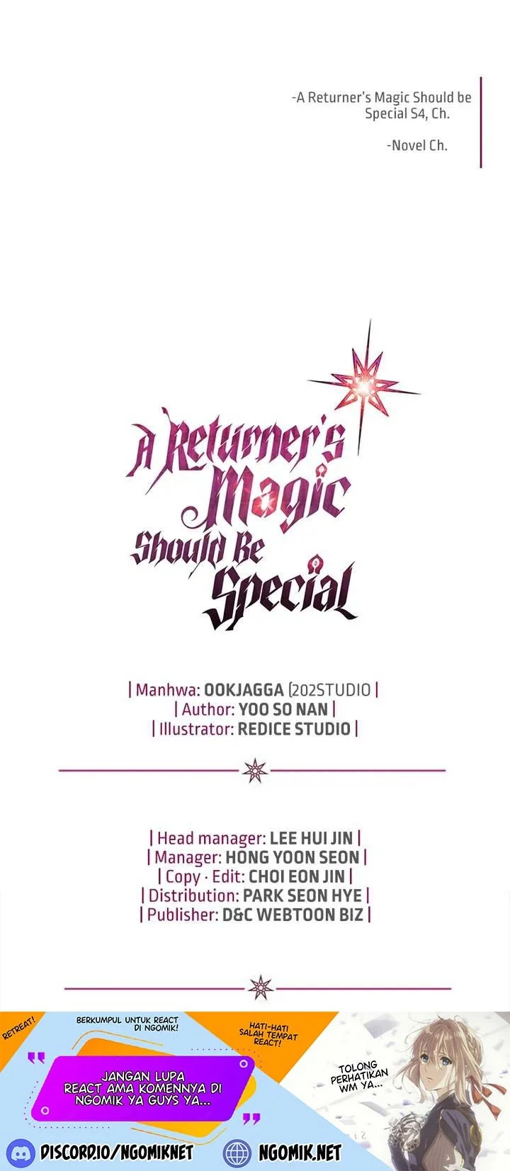 A Returner's Magic Should Be Special Chapter 192 Gambar 47