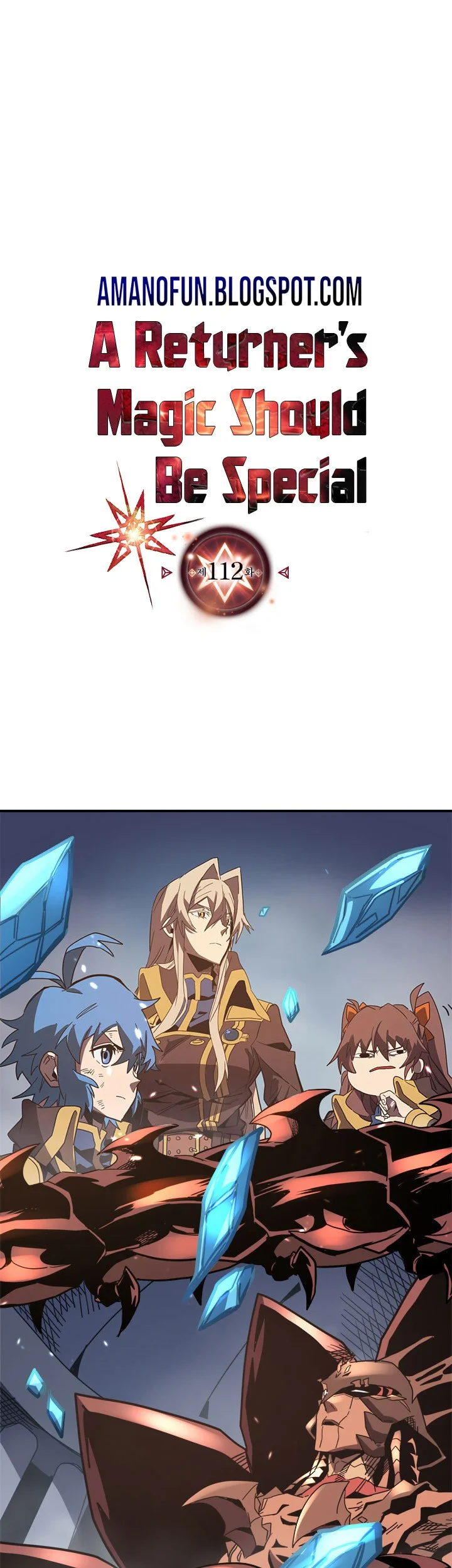 Manhwa A Returner's Magic Should Be Special Chapter 112 gambar nomor 2