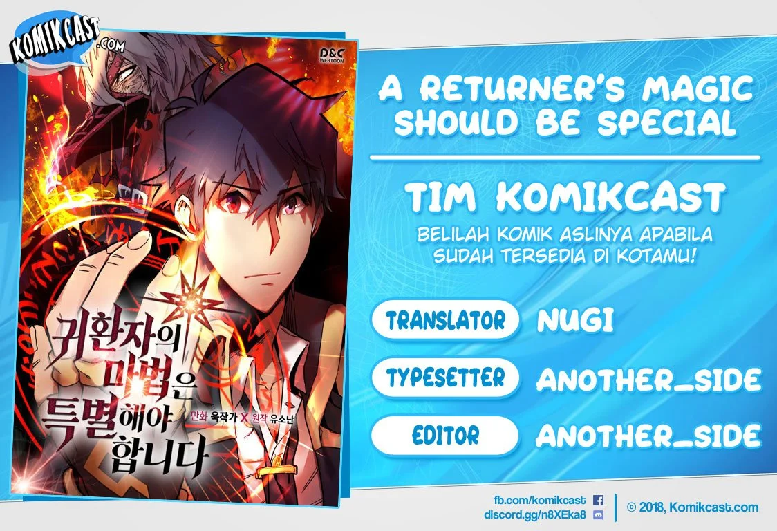 Komik A Returner's Magic Should Be Special Chapter 116 gambar nomor 1