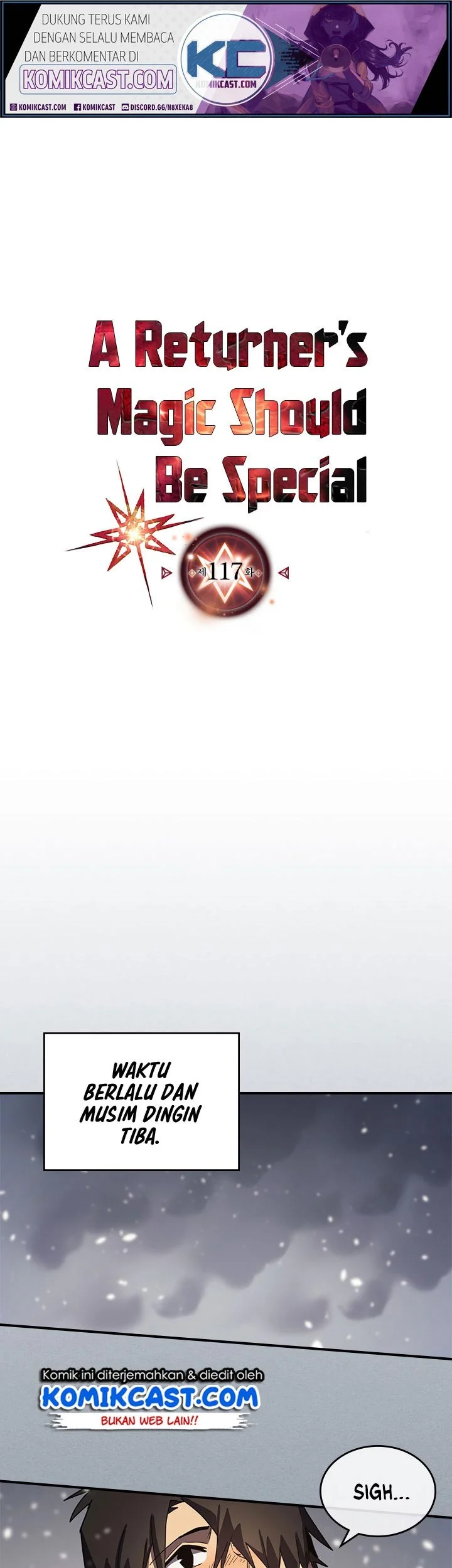 Manhwa A Returner's Magic Should Be Special Chapter 117 gambar nomor 2