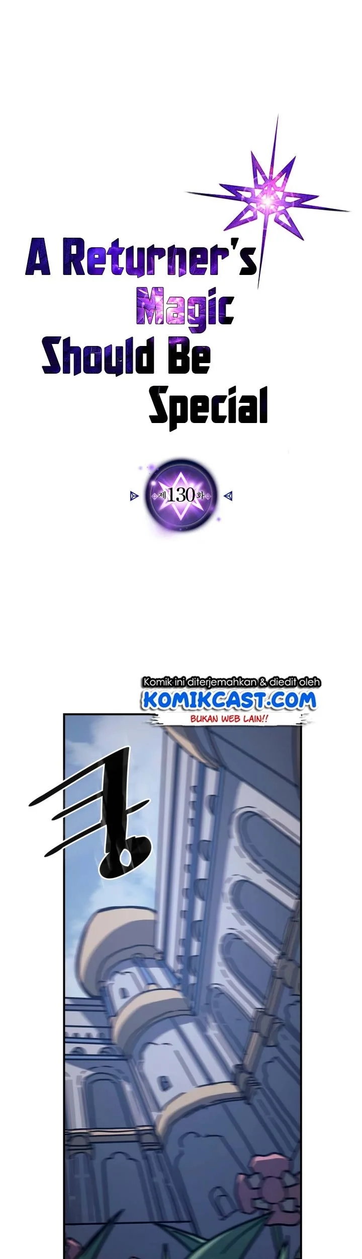 Manhwa A Returner's Magic Should Be Special Chapter 130 gambar nomor 2