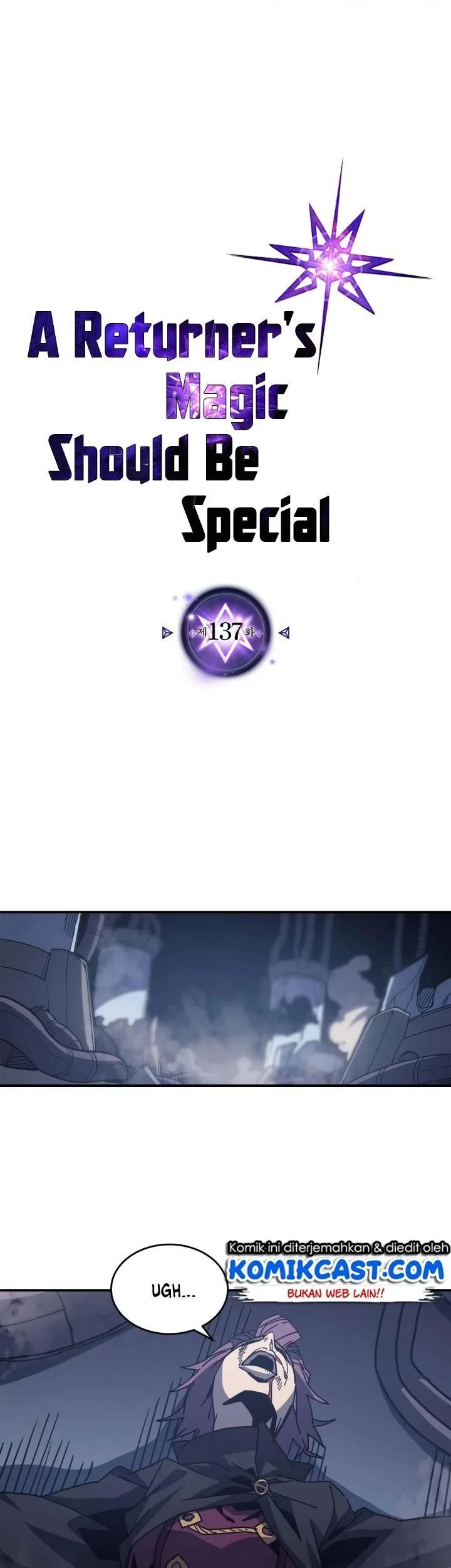 Komik A Returner's Magic Should Be Special Chapter 137 gambar nomor 1