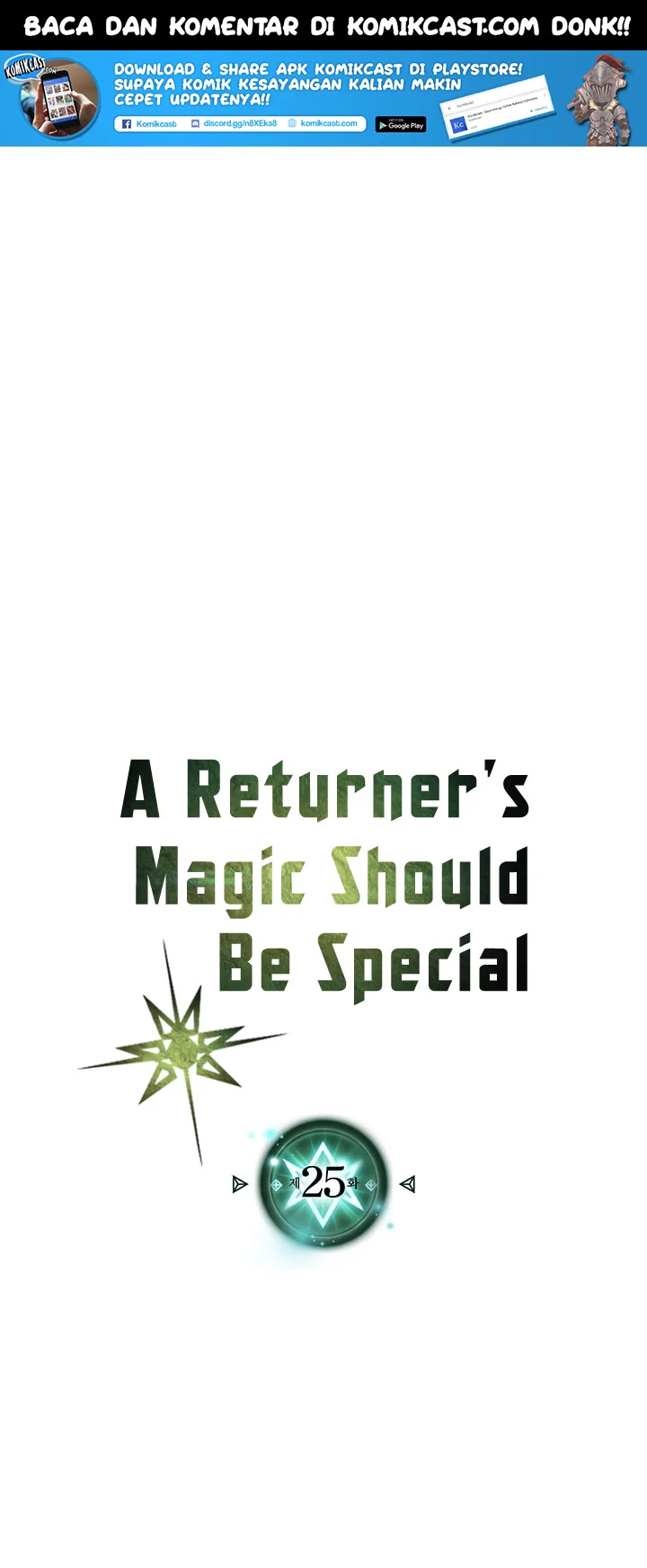 Manhwa A Returner's Magic Should Be Special Chapter 25 gambar nomor 2