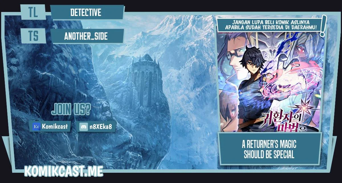 Komik A Returner's Magic Should Be Special Chapter 202 gambar nomor 1