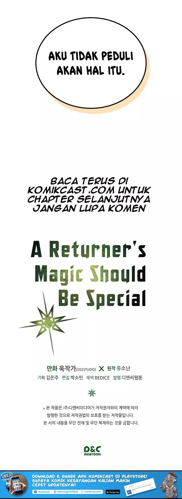 A Returner's Magic Should Be Special Chapter 46 Gambar 67