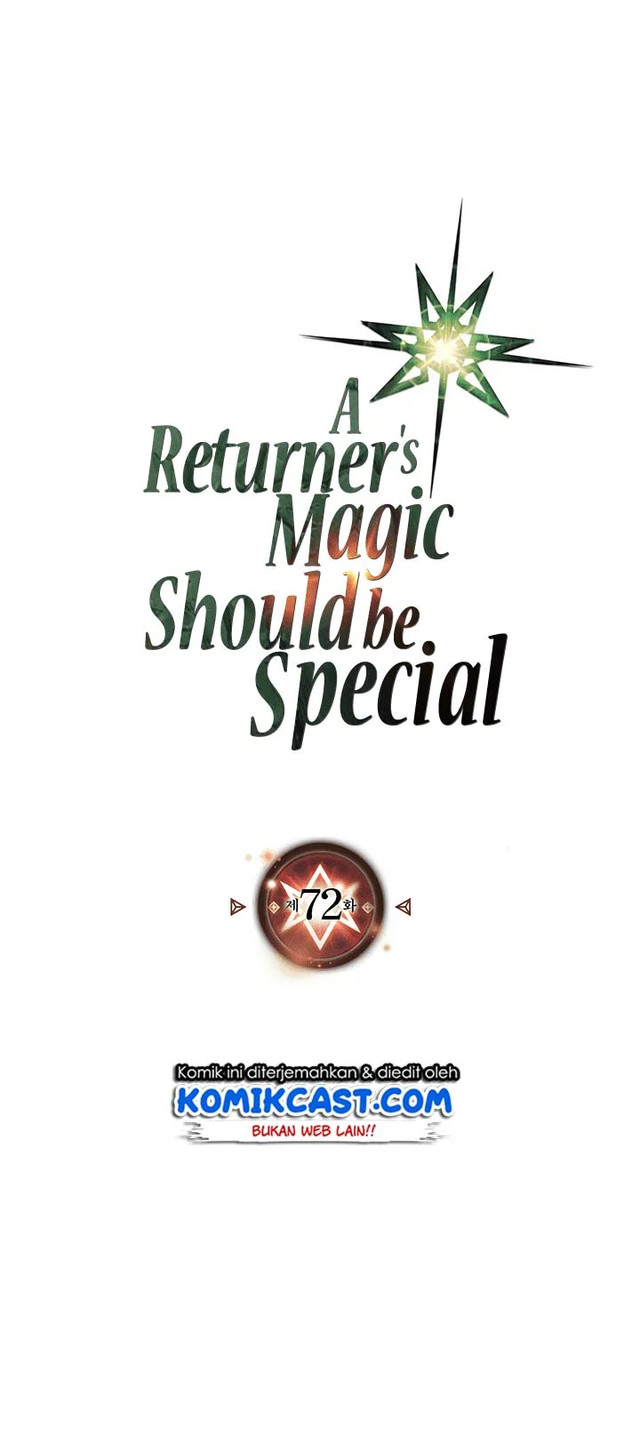 Manhwa A Returner's Magic Should Be Special Chapter 72 gambar nomor 2