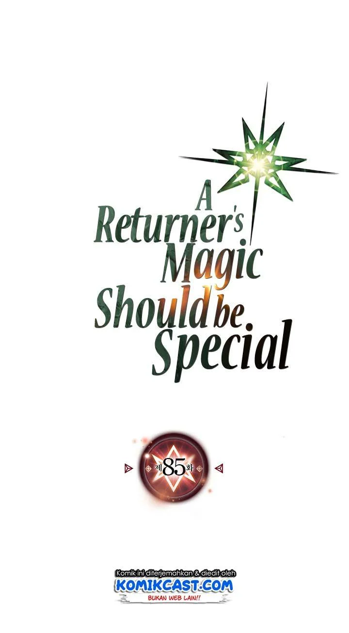 Manhwa A Returner's Magic Should Be Special Chapter 85 gambar nomor 2
